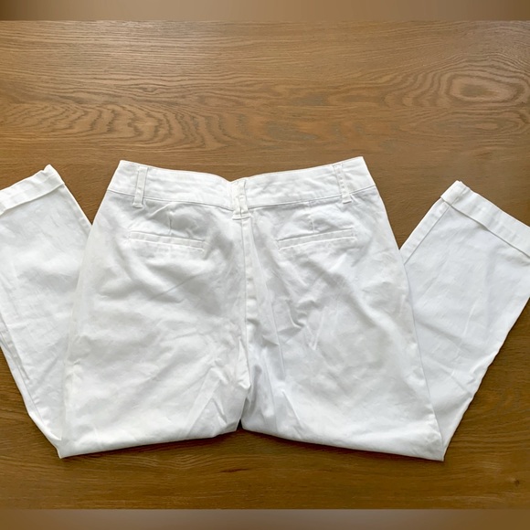 White Capri Pants - Picture 3 of 5